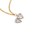 Necklace Stainless Steel Titanium Steel Heart Shape Electroplating Women's Jewelry