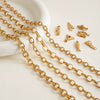 Necklace Stainless Steel Titanium Steel 18K Gold Electroplated Light Luxury Nonfading