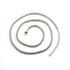 Necklace Stainless Steel Titanium Steel Keel Chain Geometric Electroplated
