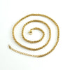 Necklace Stainless Steel Titanium Steel Keel Chain Geometric Electroplated