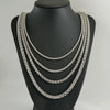 Necklace Stainless Steel Titanium Steel Keel Chain Geometric Electroplated