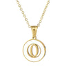 Necklace 316L Stainless Steel 316L Stainless Steel Letter Pattern Cross Chain Vacuum Plated For Women