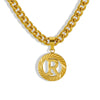 Necklace 316L Stainless Steel 316L Stainless Steel Letter Pattern Hip Hop Electroplating