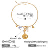 Necklace Stainless Steel Titanium Steel Marine Elements Electroplating Women