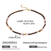 Necklace Stainless Steel Titanium Steel Natural Geometric Electroplating