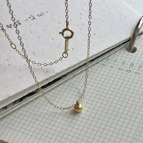 Necklace 925 Sterling Silver Geometric Electroplated Cross Chain