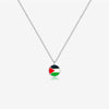 Necklace 925 Sterling Silver Geometric Electroplated