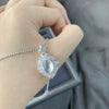 Necklace 925 Sterling Silver Geometric Electroplating For Women