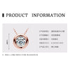 Necklace 925 Sterling Silver Geometric Moissanite Set With Diamonds Simple Style