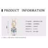 Necklace 925 Sterling Silver Geometric Pendant Set With Diamonds Minimalist Style For Women