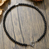 Necklace Stone Geometric Handmade Unisex