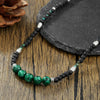 Necklace Stone Geometric Handmade Unisex