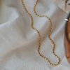Necklace Titanium Steel Bare Chain Overlapping Electroplating Accessories