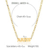 Necklace Titanium Steel Constellation Electroplating