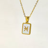 Necklace Titanium Steel Constellation Pendant Jewelry Women's Simple Light Luxury New