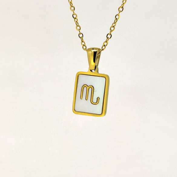 Necklace Titanium Steel Constellation Pendant Jewelry Women's Simple Light Luxury New