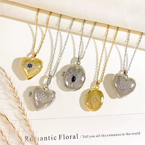 Necklace Titanium Steel Copper Cross Chain Sweet Geometric Real Gold Plated Women's Accessories