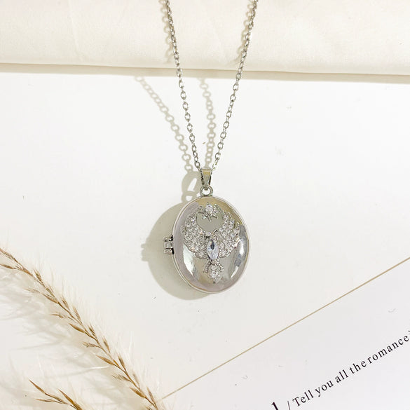 Necklace Titanium Steel Copper Cross Chain Sweet Geometric Real Gold Plated Women's Accessories