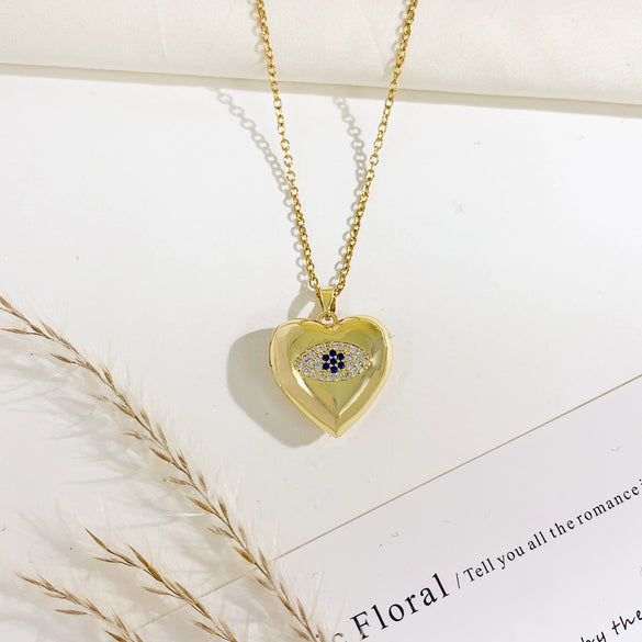 Necklace Titanium Steel Copper Cross Chain Sweet Geometric Real Gold Plated Women's Accessories