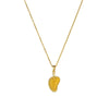 Necklace Titanium Steel Copper Fruit Geometric Diamond Oshaped Chain For Female