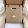 Necklace Titanium Steel Copper Geometric Electroplating Women's