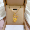 Necklace Titanium Steel Copper Geometric Electroplating Women's
