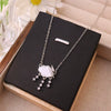 Necklace Titanium Steel Copper Geometric Light Luxury Pendant For Women