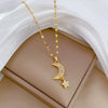 Necklace Titanium Steel Copper Geometric Light Luxury Style