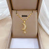 Necklace Titanium Steel Copper Geometric Light Luxury Style