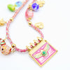 Necklace Titanium Steel Copper Geometric Pattern Electroplating Hip Hop Style Pendant