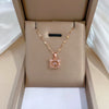 Necklace Titanium Steel Copper Geometric Style For Women