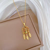 Necklace Titanium Steel Copper Geometric Style Luxury Elegant Gorgeous For Women