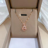 Necklace Titanium Steel Copper Geometric Style
