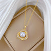 Necklace Titanium Steel Copper Hollow Bird's Nest Animal Zodiac Style