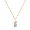Necklace Titanium Steel Copper Light Industry Skirt Style Cartoon Animal Zodiac Full Diamond