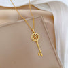 Necklace Titanium Steel Copper Stainless Steel Sunflower Geometric Style