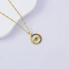 Necklace Titanium Steel Copper Water Wave Chain Cross Pendant Electroplated Light Luxury Elegant Highend Jewelry