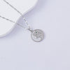 Necklace Titanium Steel Copper Water Wave Chain Cross Pendant Electroplated Light Luxury Elegant Highend Jewelry