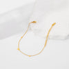 Necklace Titanium Steel Electroplated 18K Gold Geometric Design Unisex