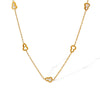 Necklace 316L Stainless Steel Fashion Ol Style Electroplating Plants And Flowers Design For Women