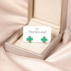 Necklace Titanium Steel Four Leaf Clover Electroplating Light Luxury Women's O Chain