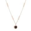 Necklace Titanium Steel Geometric Ball Chain Electroplating