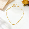 Necklace Titanium Steel Geometric Design Box Chain