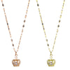 Necklace Titanium Steel Geometric Electroplating For Female