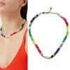 Necklace Titanium Steel Geometric Electroplating For Women