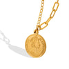 Necklace 316L Stainless Steel Geometric Electroplating Jewelry