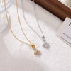 Necklace Titanium Steel Geometric Electroplating Women's Jewelry