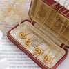 Necklace 316L Stainless Steel Geometric Goldplated Diamonddesigned Pendant For Women