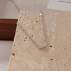 Necklace Titanium Steel Geometric Pendant O Chain Electroplated Minimalist Women's Jewelry
