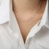 Necklace Titanium Steel Geometric Texture Electroplating Personality Style